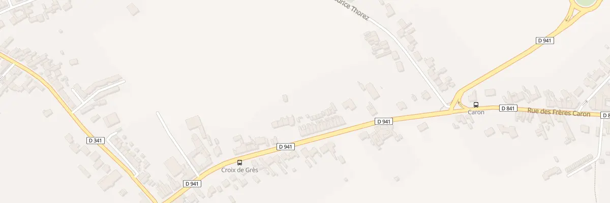 Plan du 45 Rue des Frères Caron à Divion