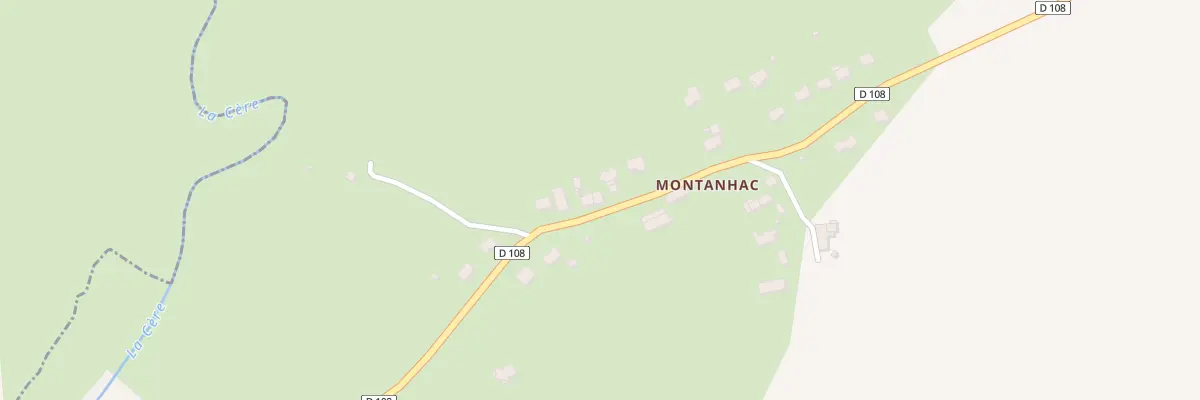 Plan du 17 Ham de Montanhac à Vézac