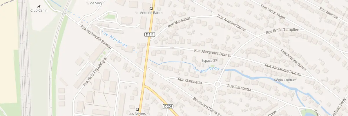 Plan du 47 Rue Alexandre Dumas à Sucy-en-Brie