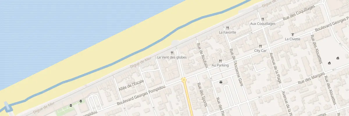 Plan du 1009 Av du Gen de Gaulle à Bray-Dunes