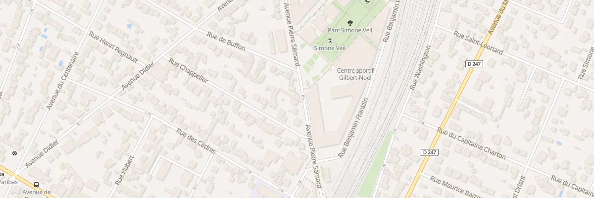 Plan du 27 Av Pierre Semard à Saint-Maur-des-Fossés