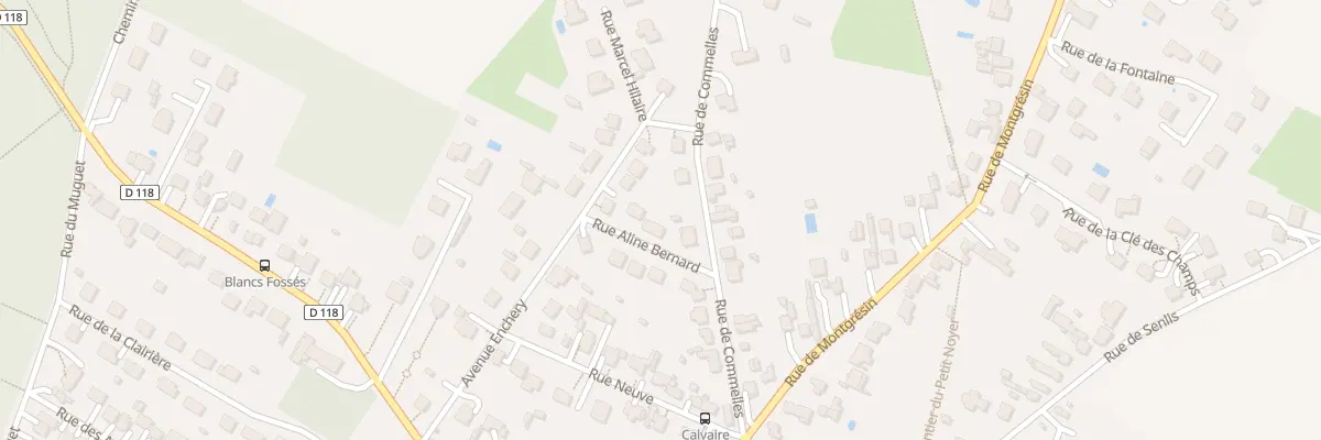 Plan du 4 Rue Aline Bernard à Orry-la-Ville