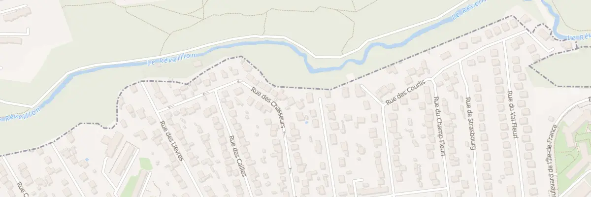 Plan du 72 Rue des Chasseurs à Brunoy