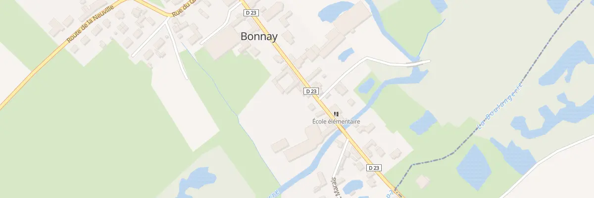 Plan du 5004 Rue Grande Rue à Bonnay