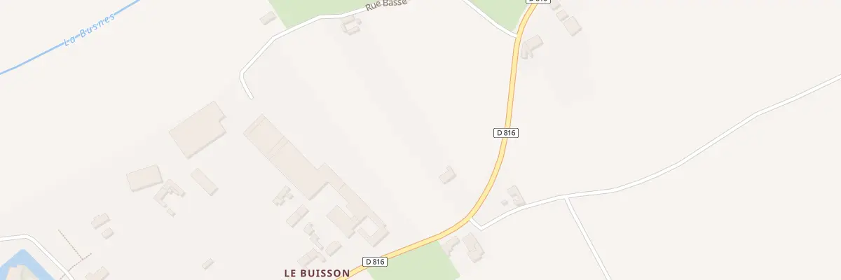 Plan du 676 Rue de Lillers à Busnes