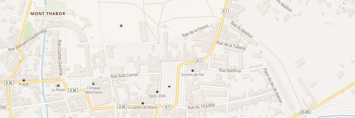 Plan du 9 Pl de la République à Corbie