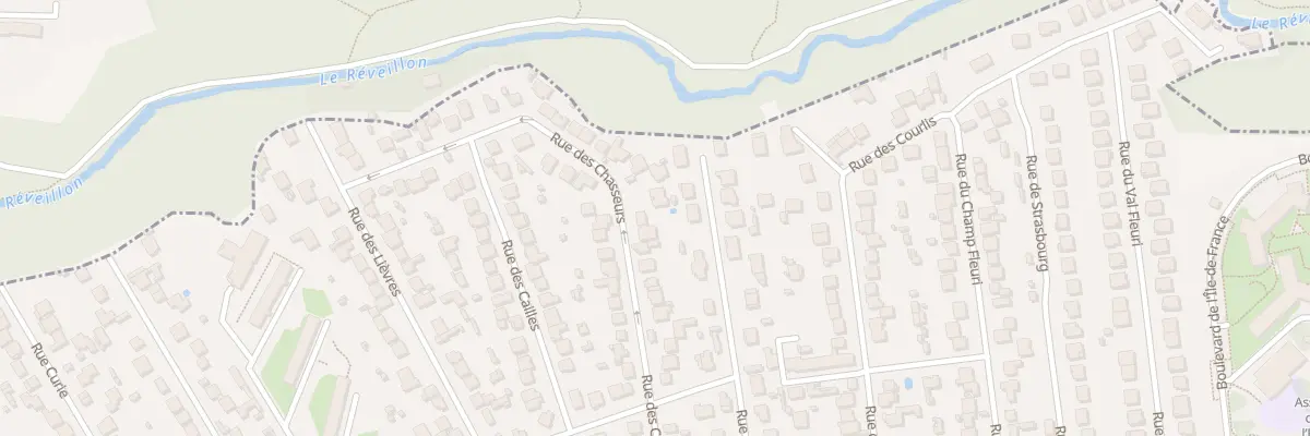 Plan du 66 Rue des Chasseurs à Brunoy