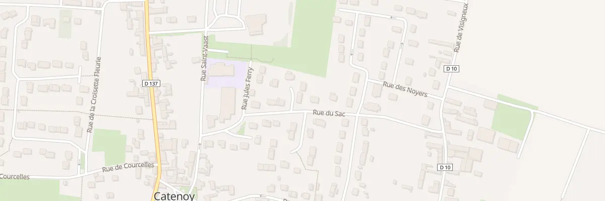Plan du 2 Rue Debussy à Catenoy
