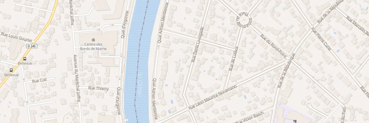 Plan du 15 Rue Denis Lavogade à Bry-sur-Marne