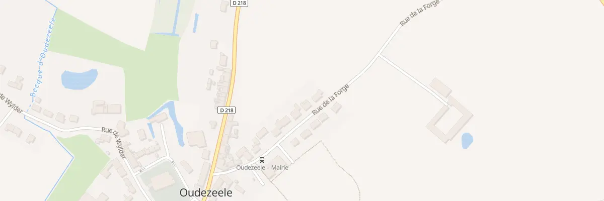 Plan du 171 Rue de la Forge à Oudezeele