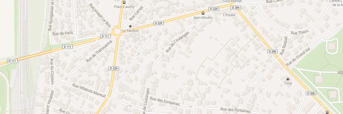 Plan du 64 Rue de Coulanges à Sucy-en-Brie