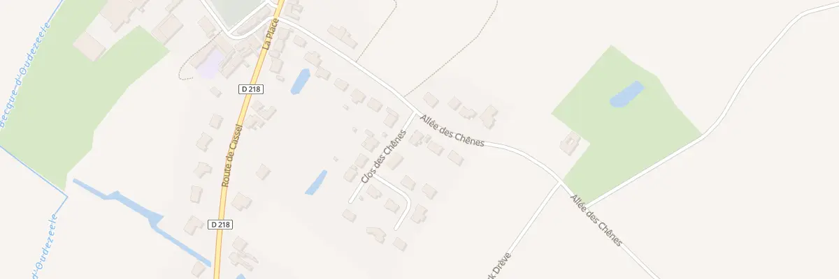 Plan du 17 Clos des Chênes à Oudezeele