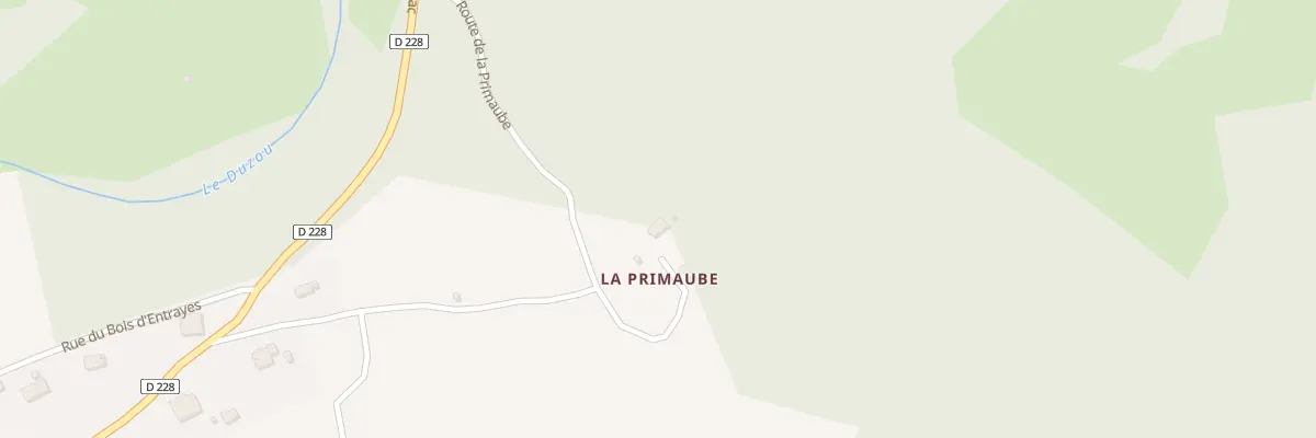 Plan du 5157 La Primaube à Pruines