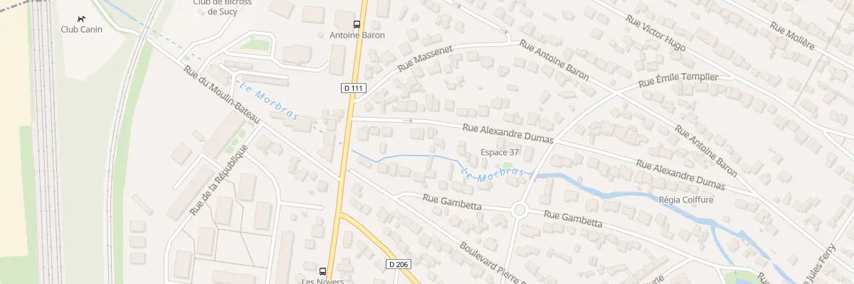 Plan du 45 Rue Alexandre Dumas à Sucy-en-Brie