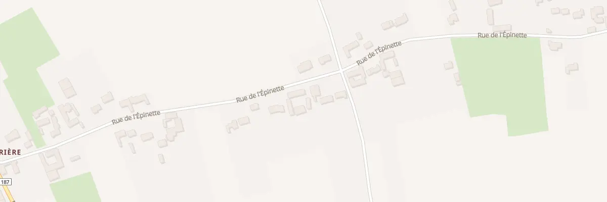 Plan du 466 Rue de l’Epinette Pierriere à Busnes