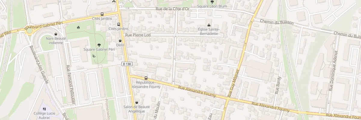 Plan du 20 Rue du Moulin à Champigny-sur-Marne