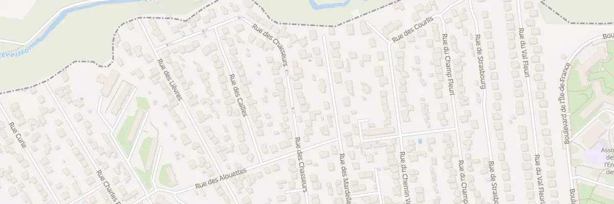 Plan du 56 Rue des Chasseurs à Brunoy