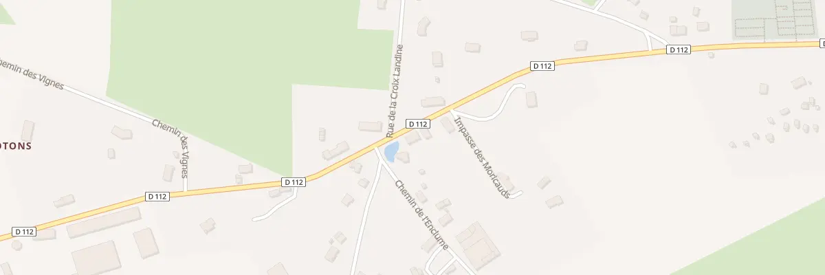 Plan du 35 Rte de St Desire à Chazemais
