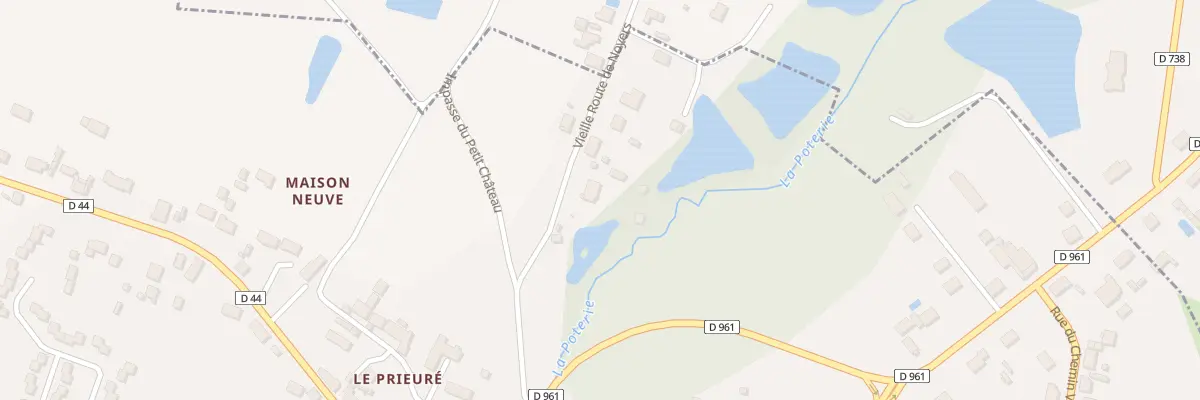 Plan du 6054 Vte Vieille Route de Noyers à Lorris