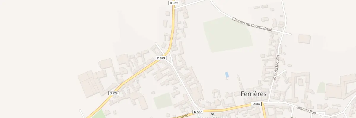 Plan du 16 Rue de l’Ormelet à Ferrières