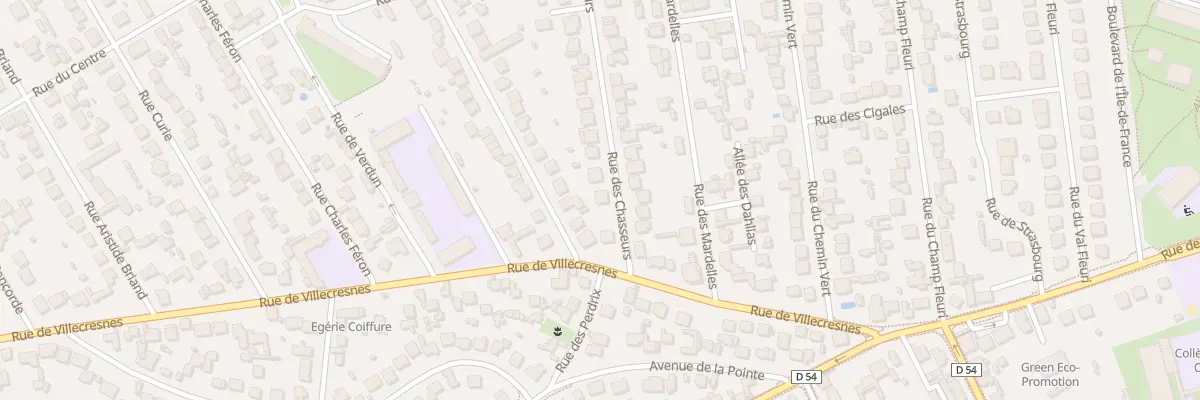 Plan du 5 Rue des Chasseurs à Brunoy