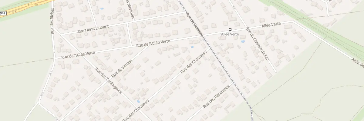 Plan du 8 Rue des Chasseurs à Yerres