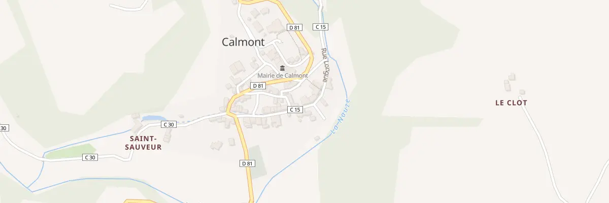 Plan du 105 Rue Longue à Calmont