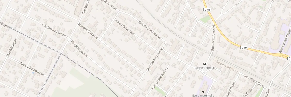 Plan du 3 Rue du Beau Site à Villemomble