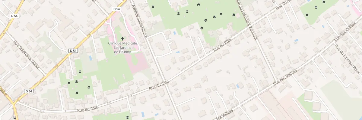 Plan du 47 Rue du Rôle à Brunoy