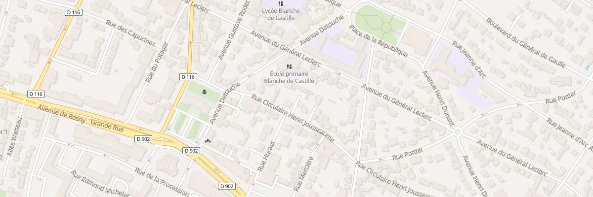 Plan du 9B Rue Circulaire H Jousseaume à Villemomble