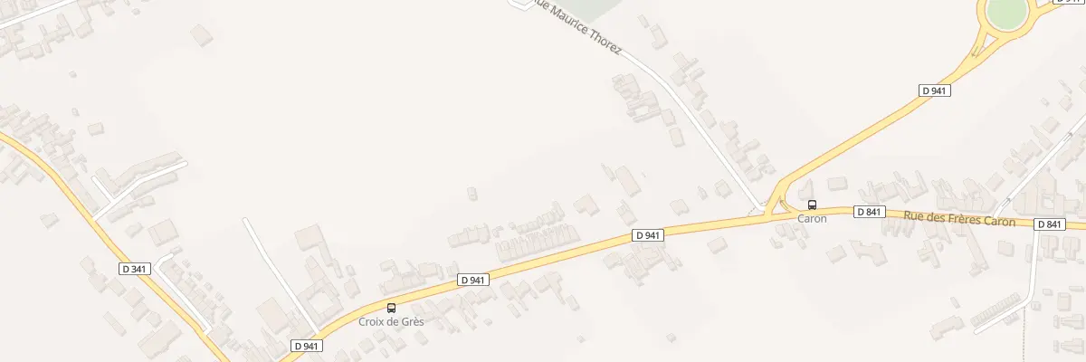 Plan du 61 Rue des Frères Caron à Divion