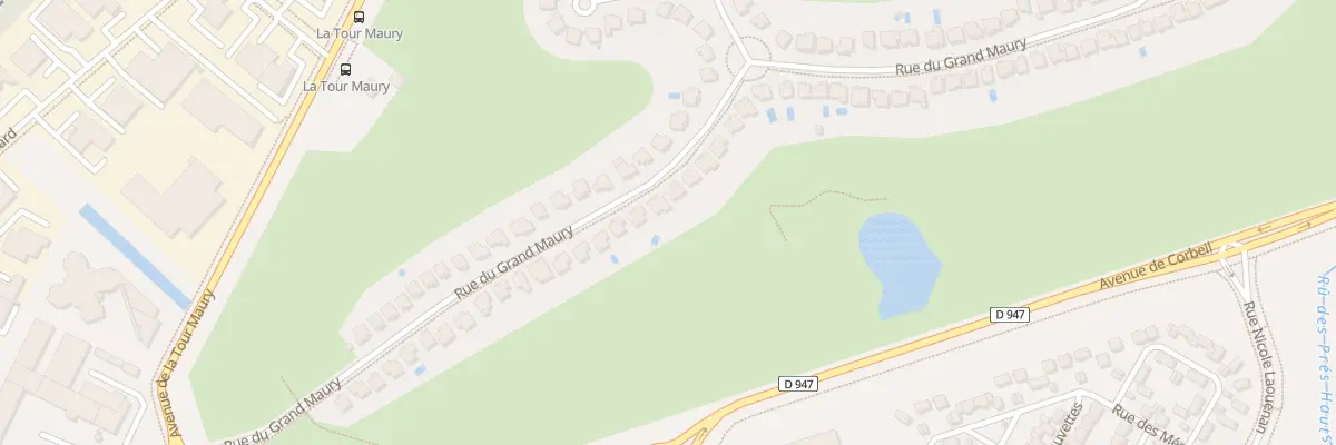 Plan du 211 Rue du Grand Maury à Saint-Pierre-du-Perray