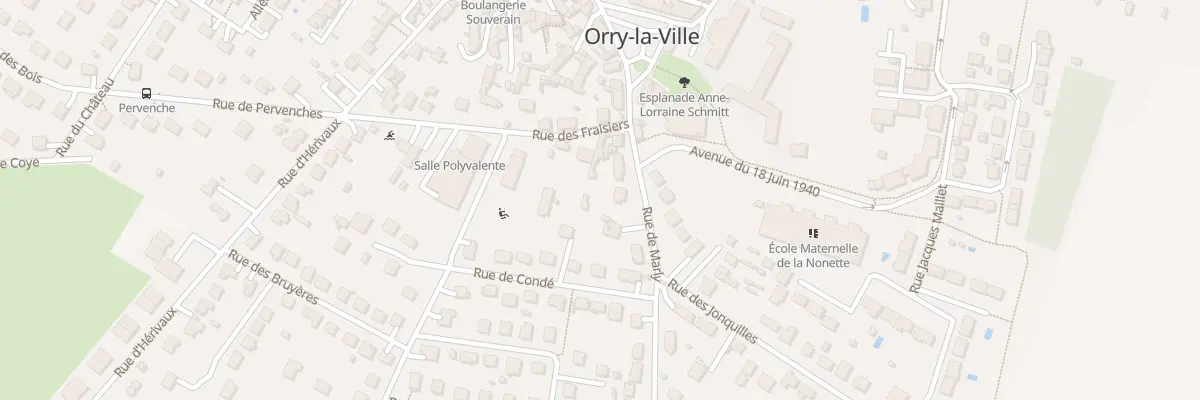 Plan du 6B Rue de Marly à Orry-la-Ville