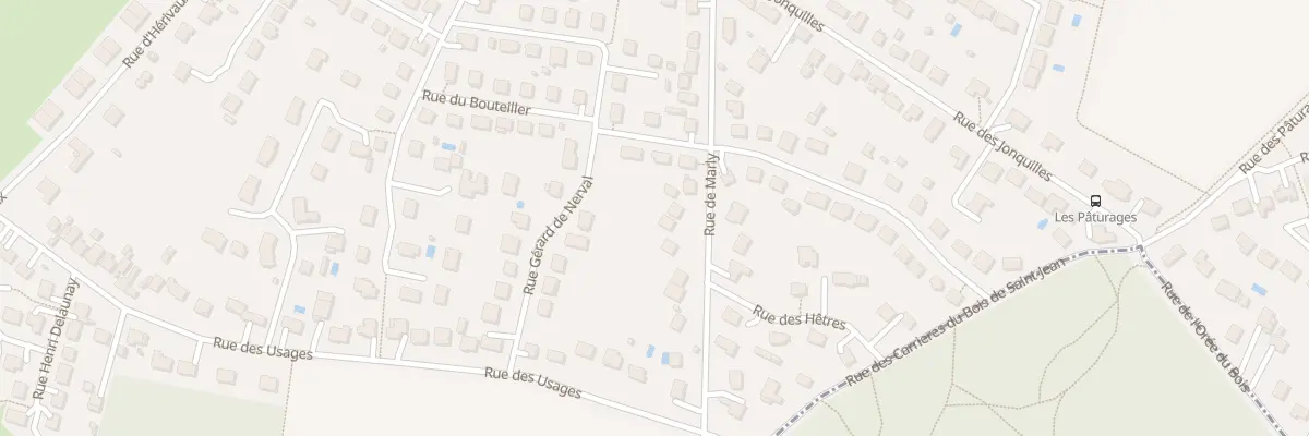 Plan du 24 Rue de Marly à Orry-la-Ville