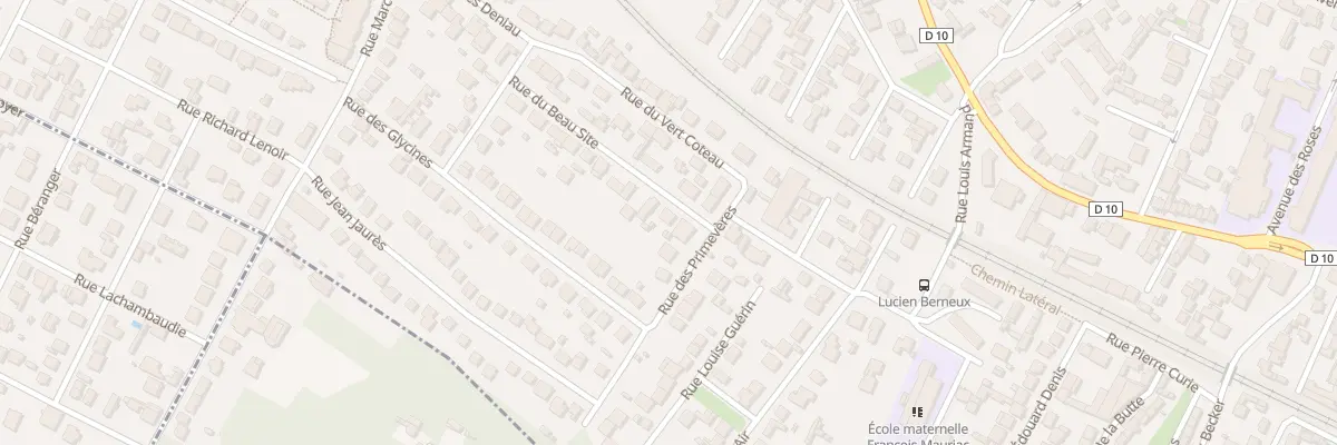 Plan du 1B Rue du Beau Site à Villemomble