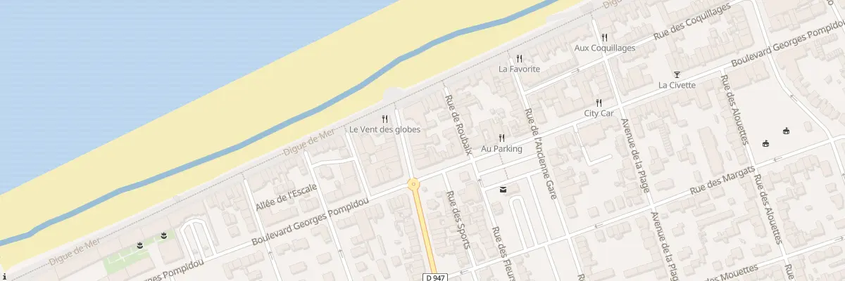 Plan du 996 Av du Gen de Gaulle à Bray-Dunes