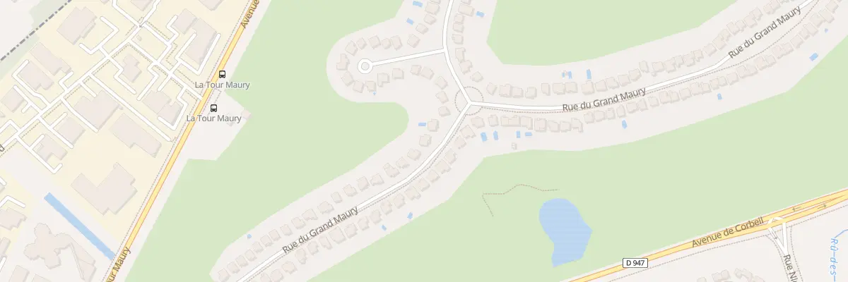 Plan du 180 Rue du Grand Maury à Saint-Pierre-du-Perray