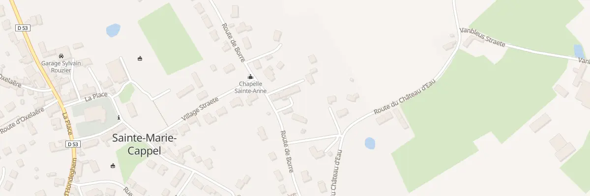 Plan du 713 Rte de Borre à Sainte-Marie-Cappel