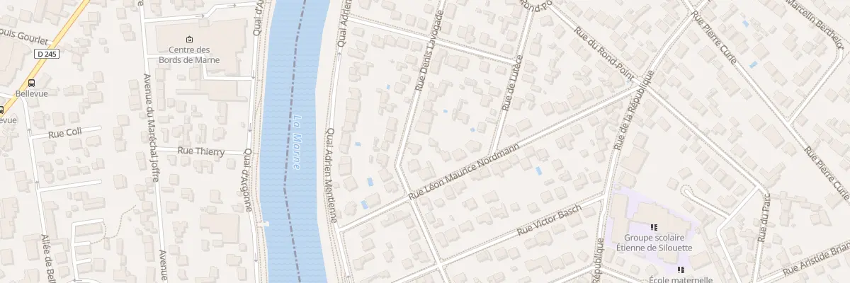 Plan du 4 Rue Denis Lavogade à Bry-sur-Marne