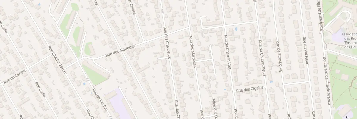 Plan du 34 Rue des Chasseurs à Brunoy