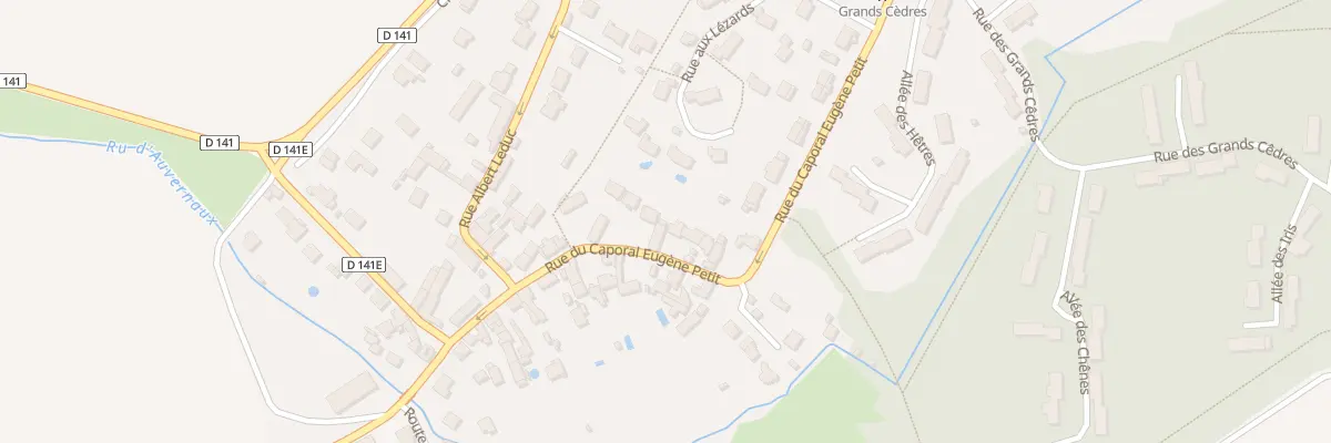 Plan du 370 Rue du Caporal Eugène Petit à Saint-Fargeau-Ponthierry