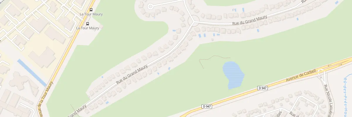 Plan du 209 Rue du Grand Maury à Saint-Pierre-du-Perray