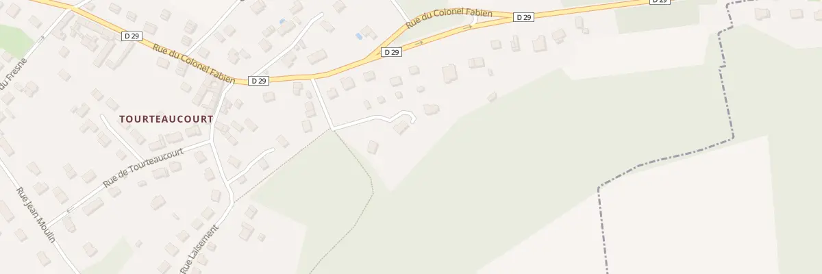 Plan du 1 Che du Closelet à Angicourt