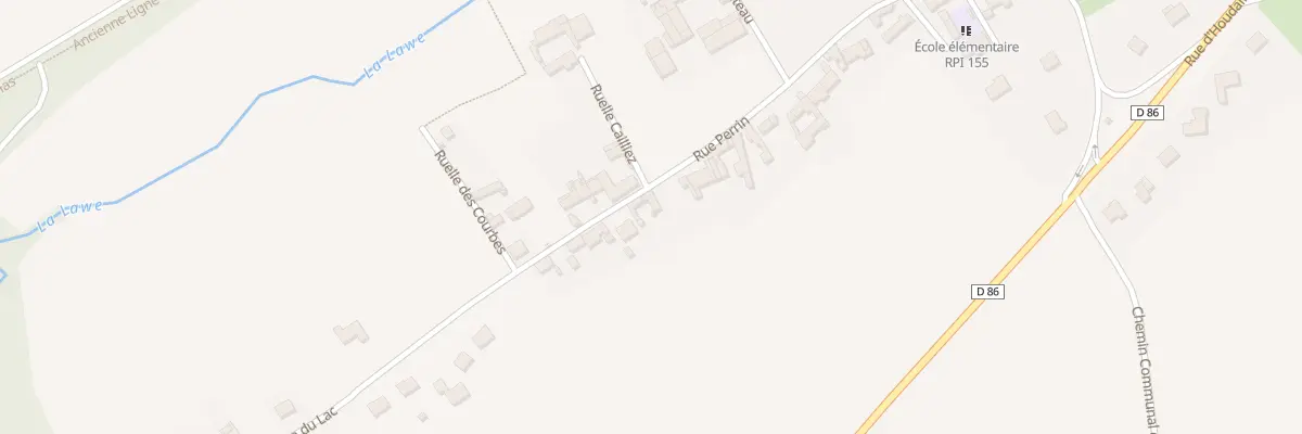 Plan du 34 Rue Perrin à Beugin