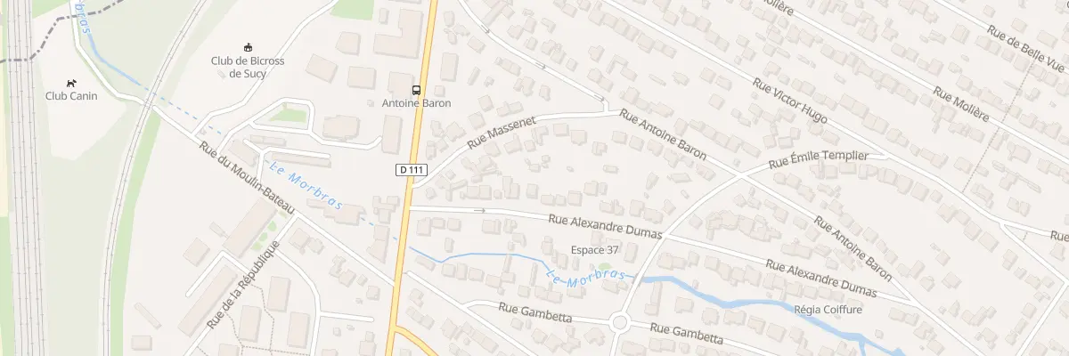 Plan du 40 Rue Alexandre Dumas à Sucy-en-Brie