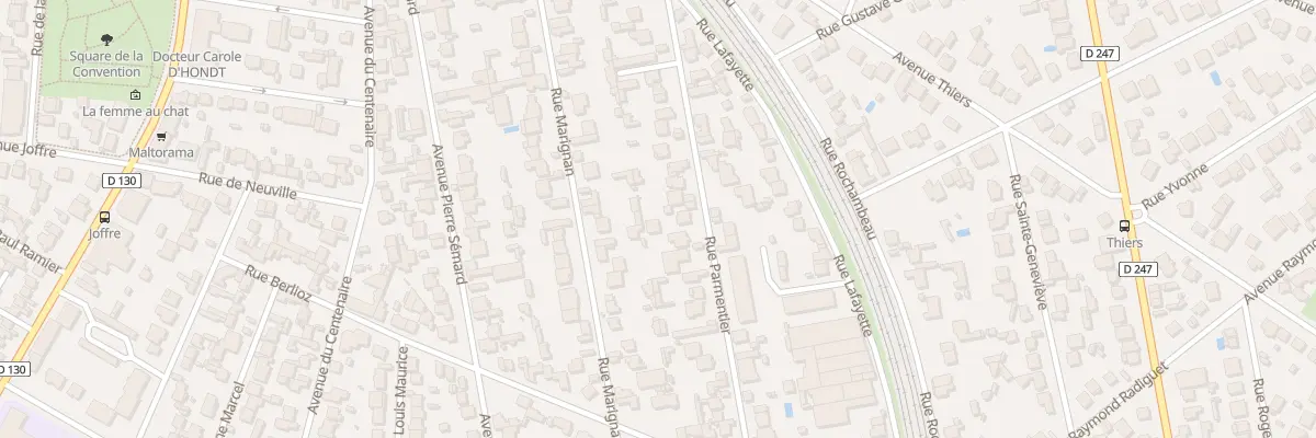Plan du 39 Rue Parmentier à Saint-Maur-des-Fossés