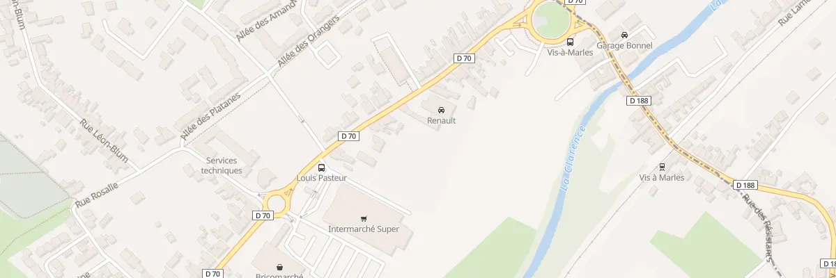 Plan du 120 Rue Pasteur à Marles-les-Mines