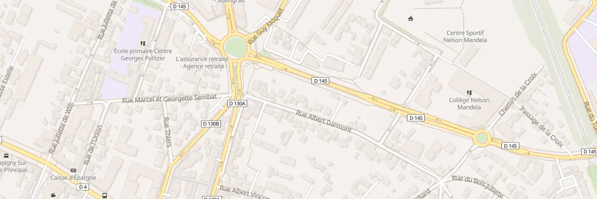 Plan du 15 Rue Albert Darmont à Champigny-sur-Marne