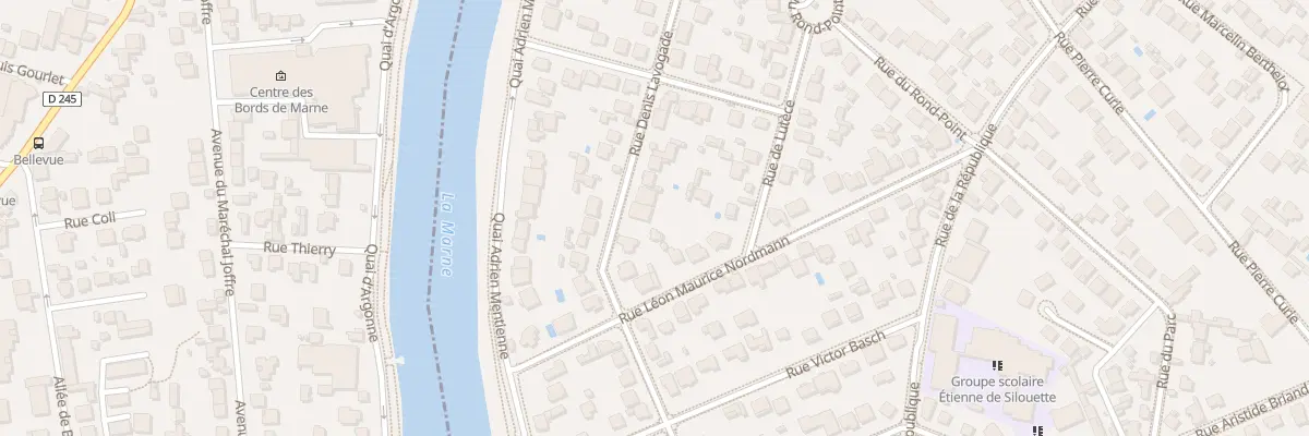 Plan du 6 Rue Denis Lavogade à Bry-sur-Marne