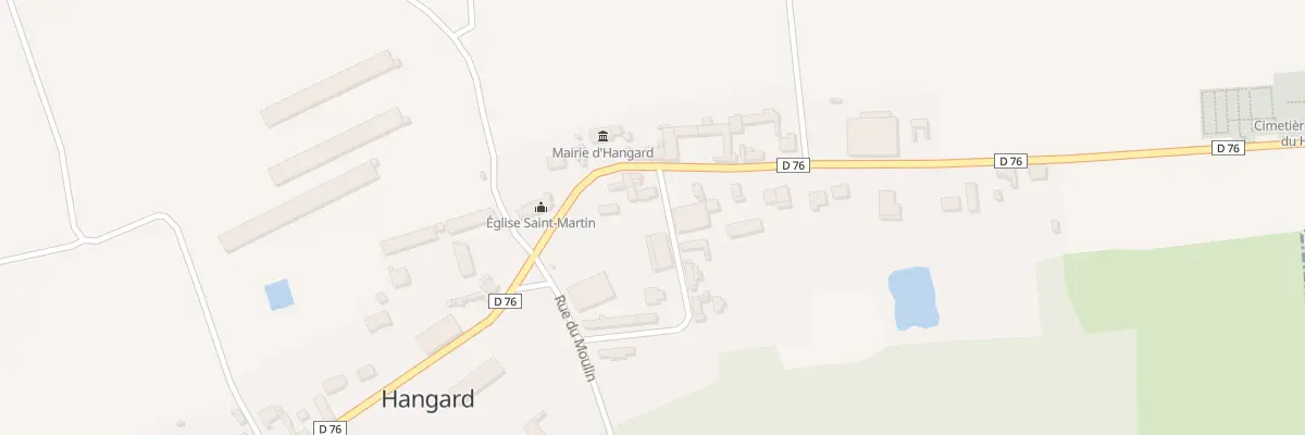 Plan du 8 Rue de Demuin à Hangard